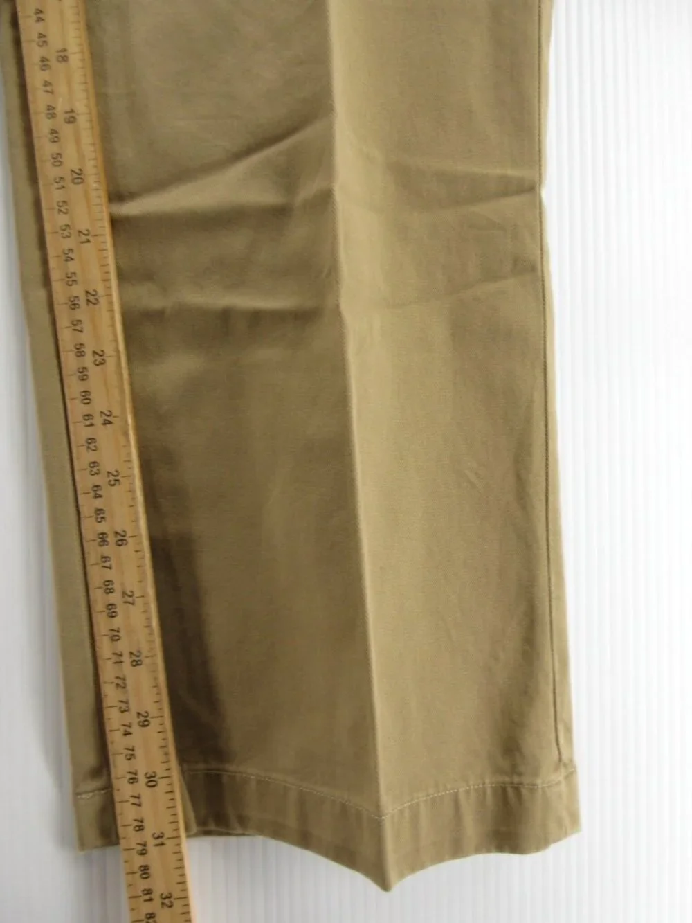 Polo Ralph Lauren Pants 44X32 Khaki Chino Classic Fit Trousers Canvas